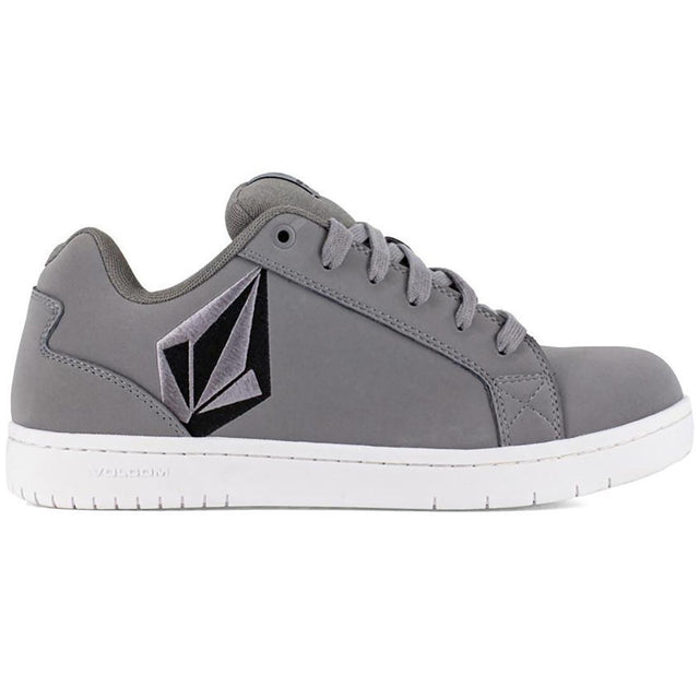 Volcom Stone Composite-Toe Work Shoe Grey Profile View