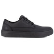 Volcom photo True Soft-Toe Slip Resistant Shoe Black Profile View
