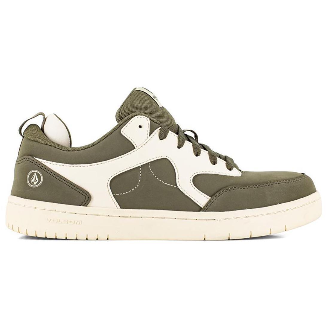 Volcom Vitals Composite-Toe Work Shoe Green Profile View