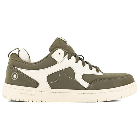 Volcom Vitals Composite-Toe Work Shoe Green Profile View