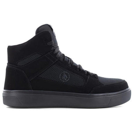 Volcom Women's Skate Composite-Toe Midcut Work Boot Black Profile View