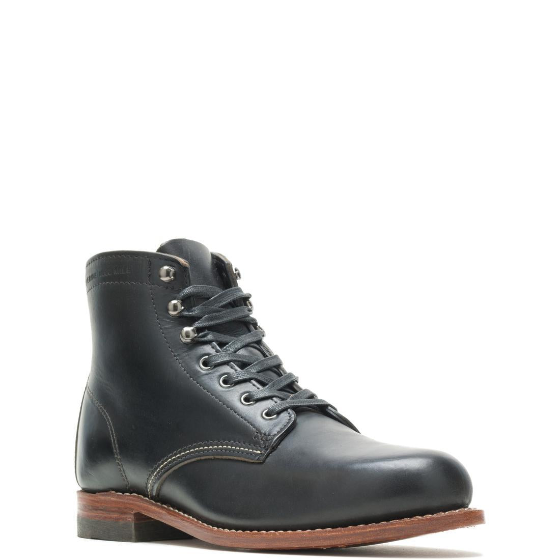 Wolverine 1000 Mile Soft-Toe Boot Black Soft-Toe,W05300 Medial Image