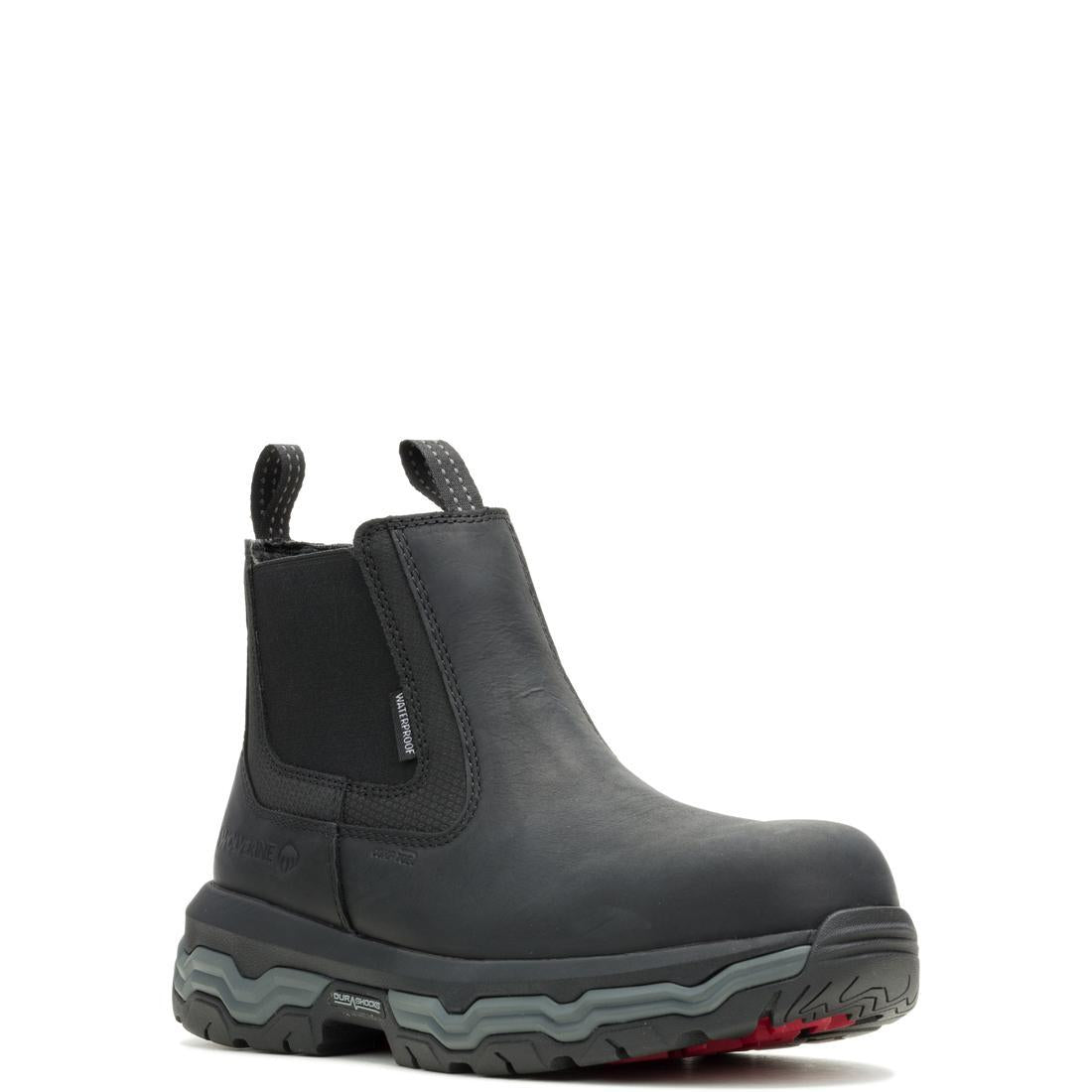 Wolverine Alpha Infinity CarbonMax Chelsea Work Boot Black W251097 Medial Image