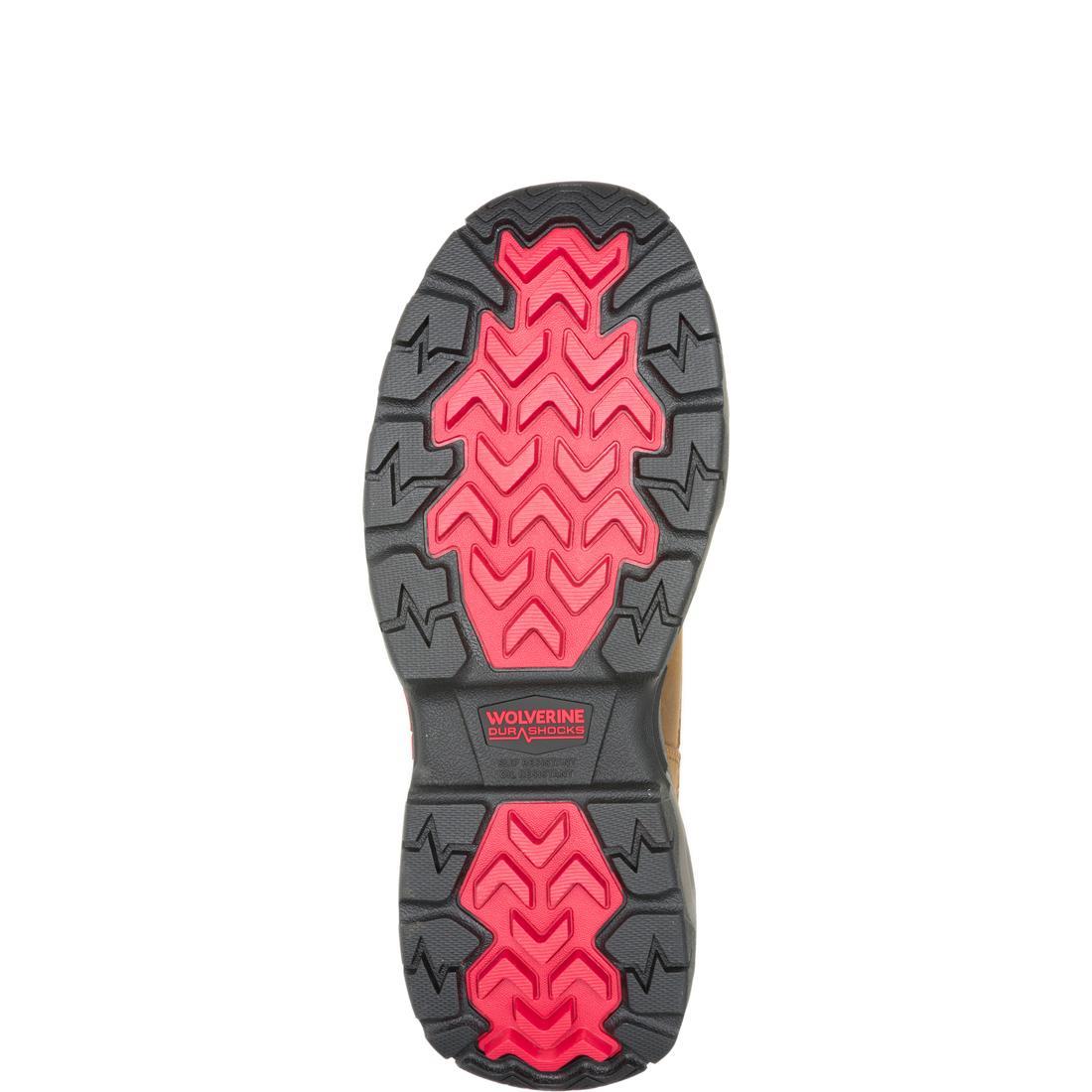 Wolverine Alpha Infinity CarbonMax Chelsea Work Boot Dark Tan W251136 Sole Image