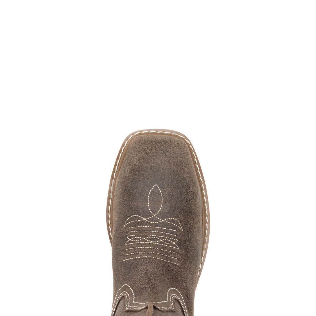 Wolverine Bronc Wedge Steel-Toe Pull On Work Boot Iron W251084 Upper Image