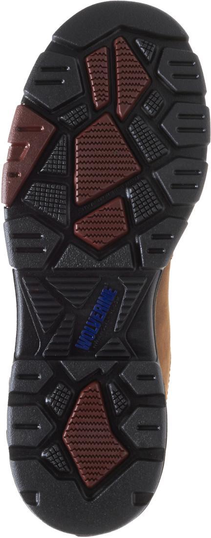 Wolverine Cabor EPX Waterproof 6" Composite-Toe Work Boot Dark Coffee W10314 Sole Image