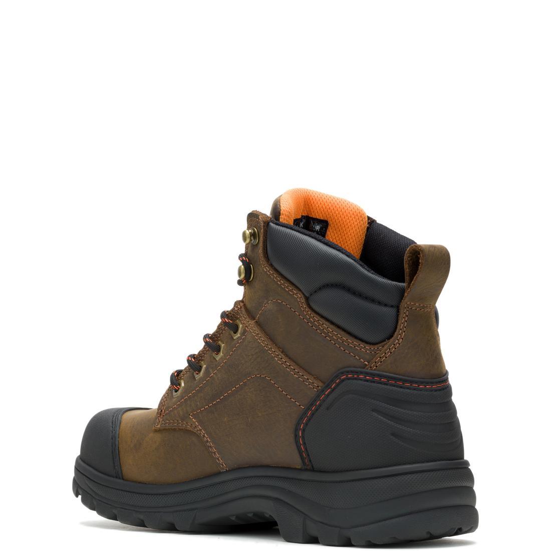 Wolverine Carlsbad Cap Waterproof Steel-Toe Work Boot W241079 Heel Image