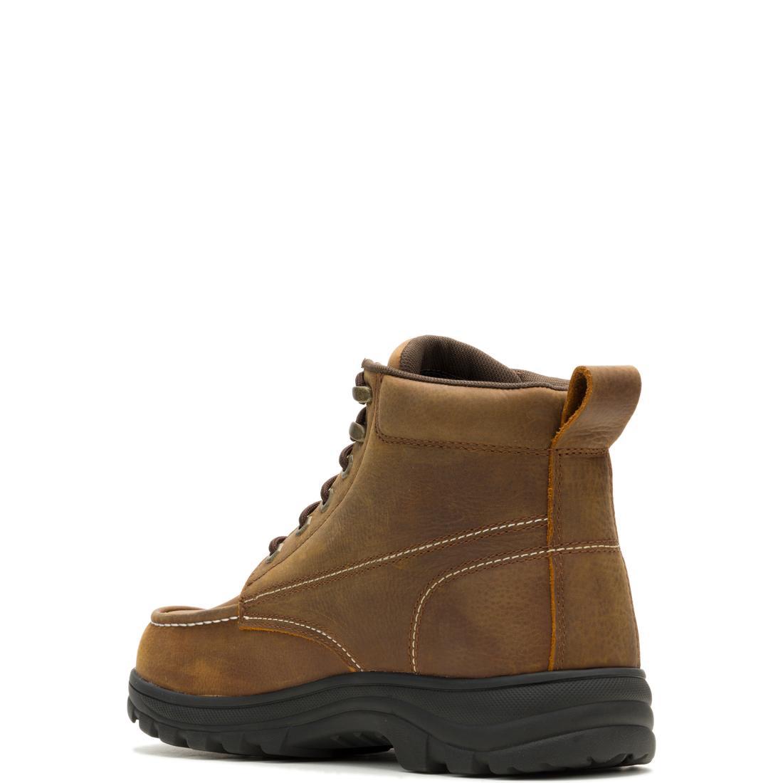 Wolverine Carlsbad Moc Waterproof Soft-Toe Work Boot W250032 Heel Image