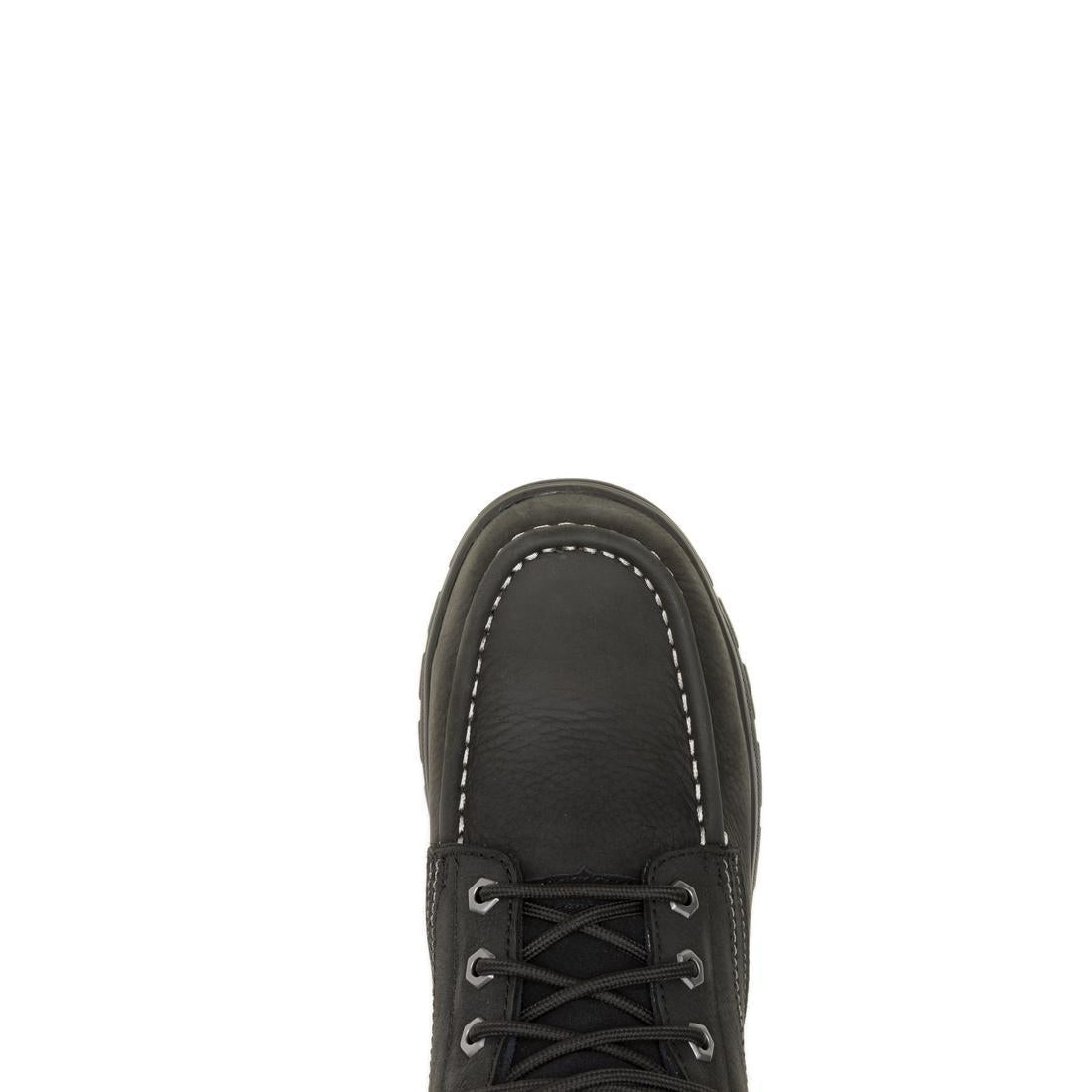 Wolverine Carlsbad Moc Waterproof Steel-Toe Work Boot Black Steel-Toe,W251002 Upper Image