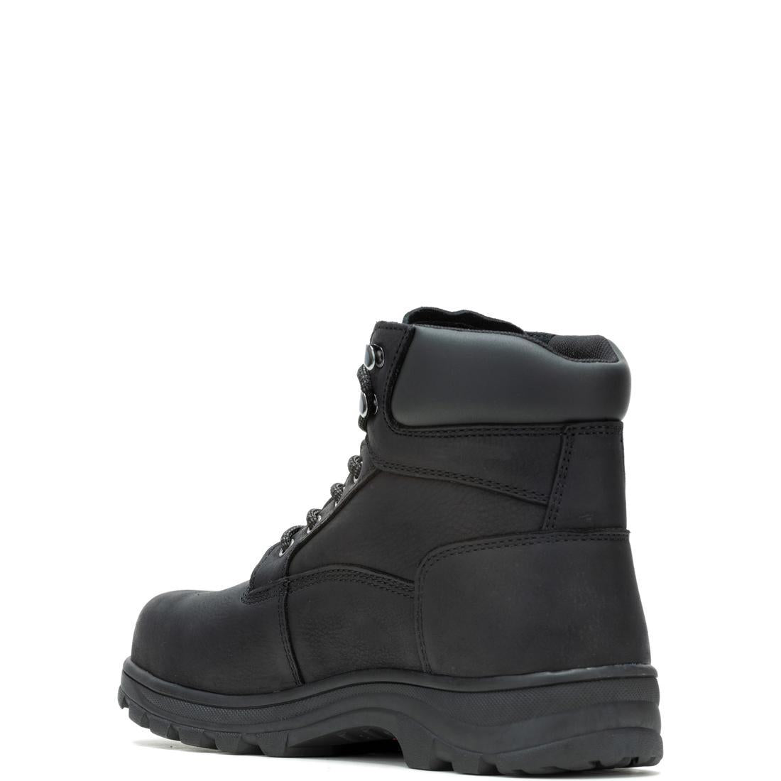 Wolverine Carlsbad Steel-toe Work Boot Black Steel-Toe,W231127 Heel Image