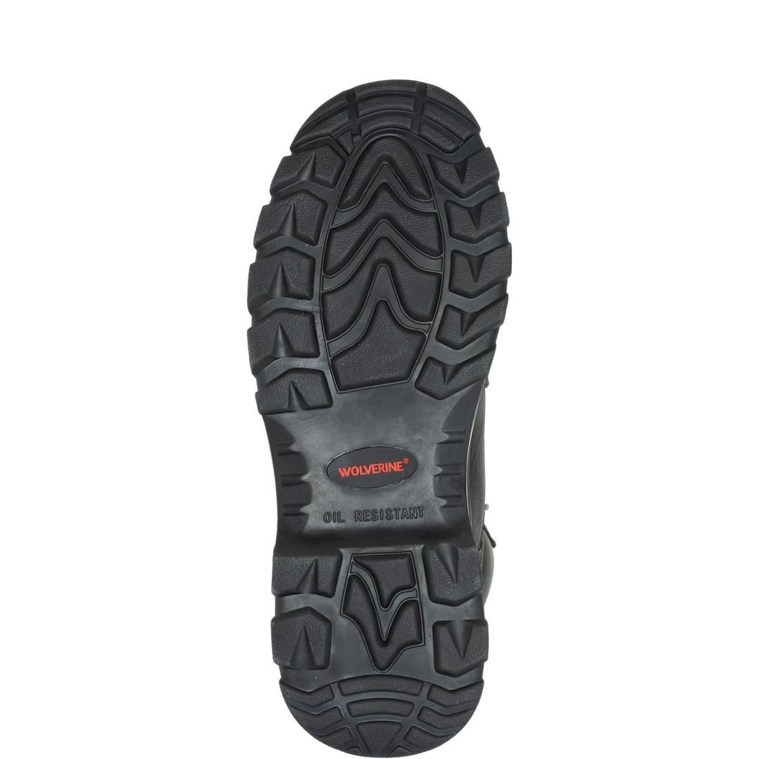 Wolverine Carlsbad Waterproof Steel-Toe Work Boot Black Steel-Toe,W231124 Sole Image