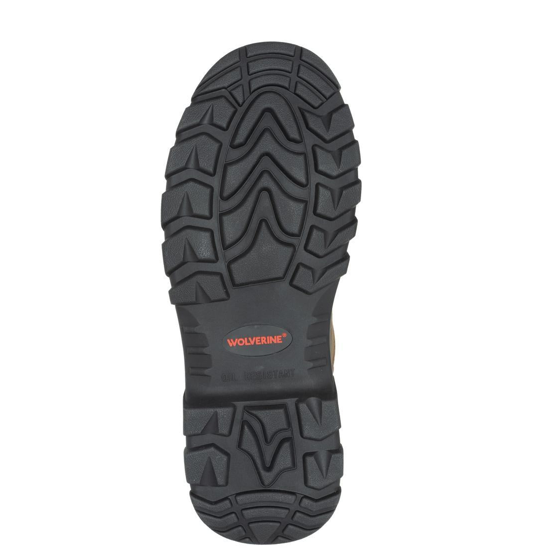 Wolverine Carlsbad Waterproof Steel-Toe Pull-On Work Boot Steel-Toe,W241069 Sole Image