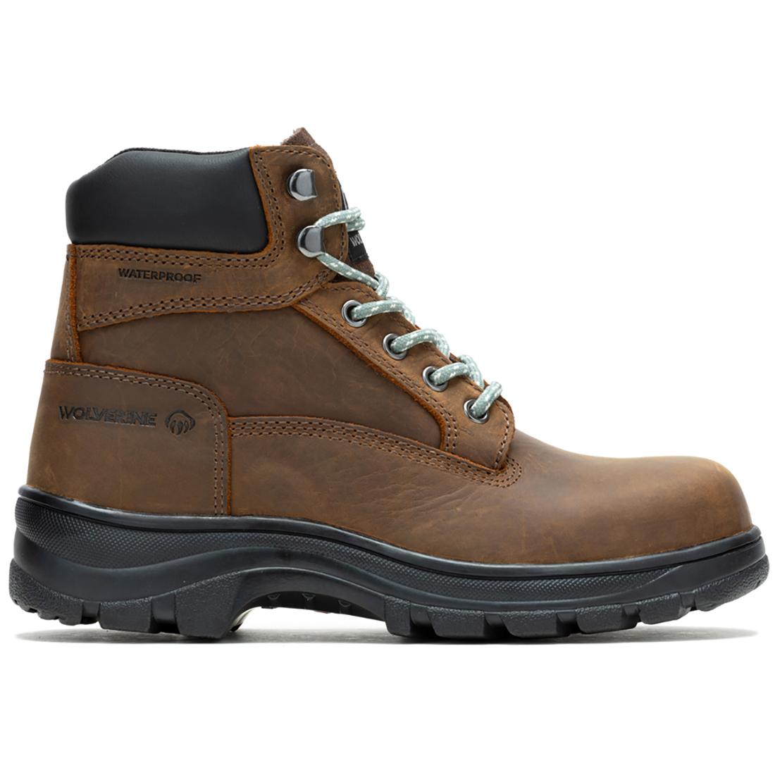 Wolverine Carlsbad Women's Steel-Toe Work Boot Profile View