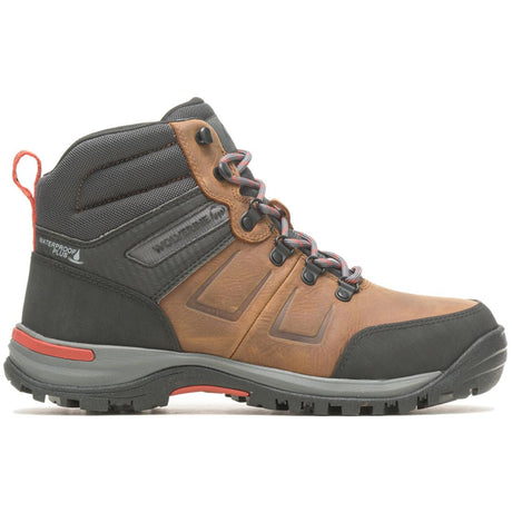 Wolverine Chisel Waterproof Steel-Toe Work Boot Profile View