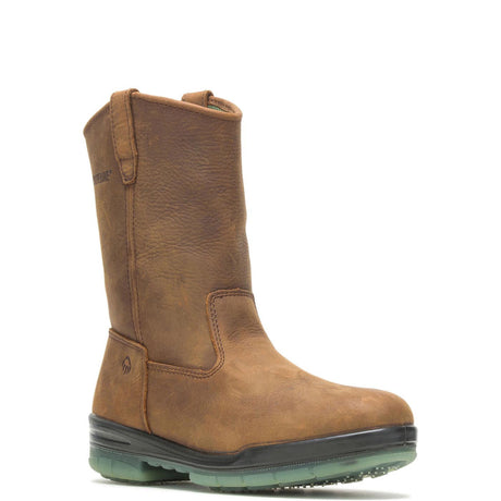 Wolverine DuraShocks® Insulated Waterproof Soft Toe Pull-On Wellington Work Boot W03367 Medial Image