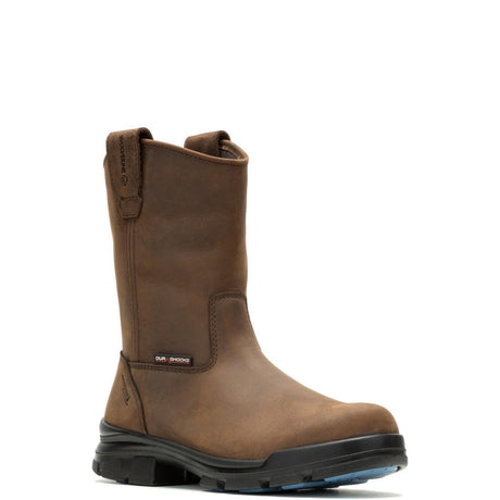 Wolverine DuraShocks® SR Icon CarbonMax® Pull-On Wellington Work Boot – Dark Brown W241104 Medial Image