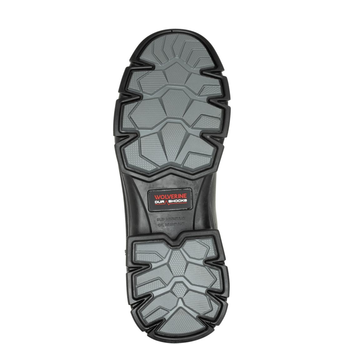 Wolverine DuraShocks® SR Icon Soft Toe Romeo Chelsea Work Boot – Black Soft-Toe,W240046 Sole Image