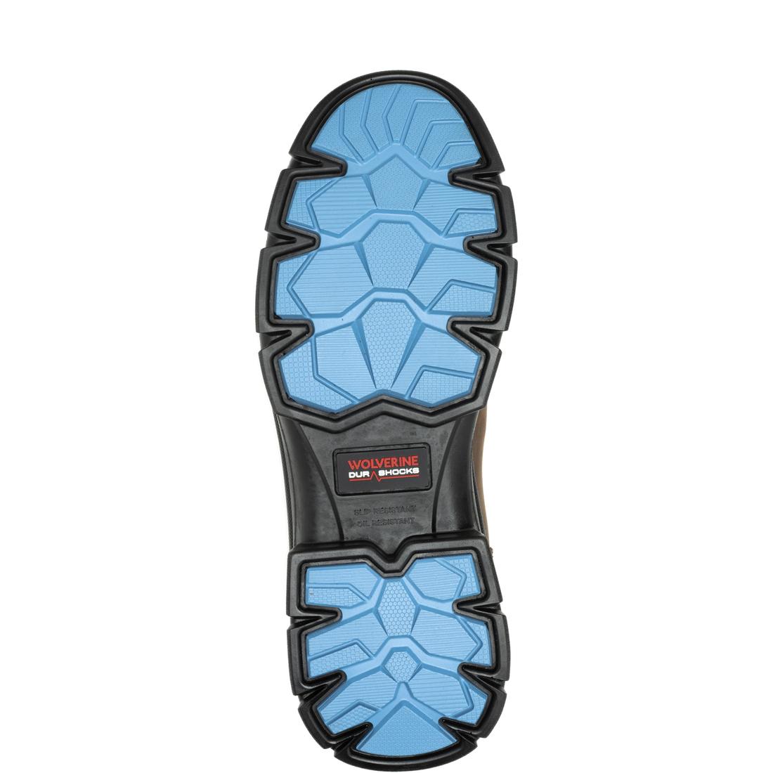 Wolverine DuraShocks® SR Icon Soft Toe Romeo Chelsea Work Boot – Dark Brown W240028 Sole Image