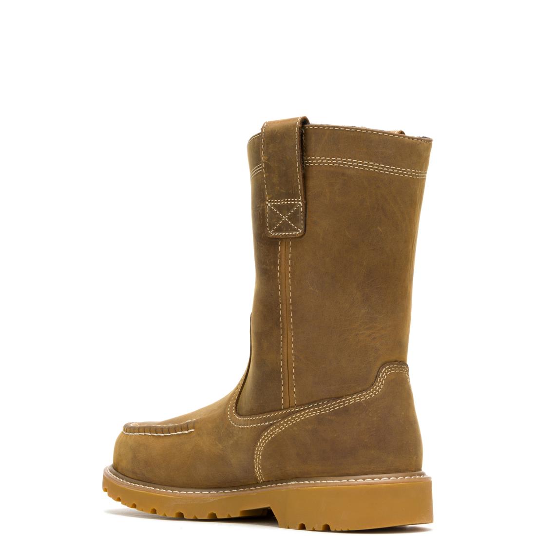 Wolverine Floorhand Moc-Toe Waterproof Pull-On Work Boot Soft-Toe,W250029 Heel Image