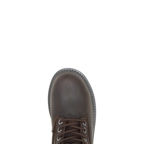 Wolverine Floorhand WoWaterproof Steel-Toe Work Boot Dark Brown steel toe,W10696 Sole Image