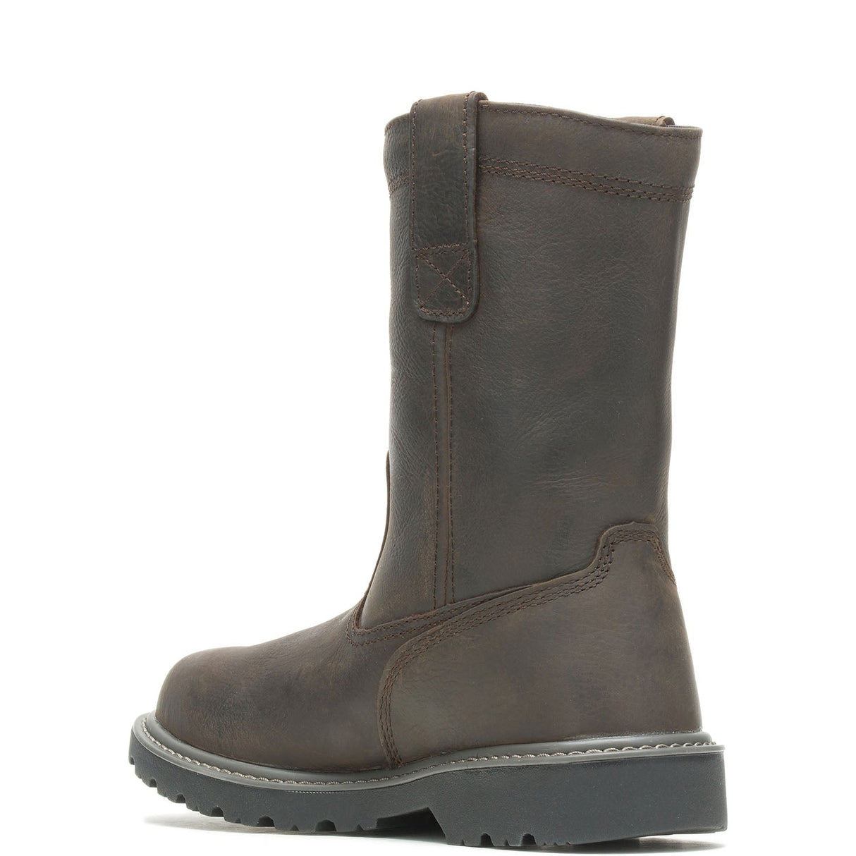 Wolverine Floorhand Waterproof Sotf-Toe Pull On Work Boot W10682 Heel Image