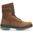 Wolverine I-90 DuraShocks® Waterproof Insulated 8" Steel Toe Work Boot – Brown Profile View