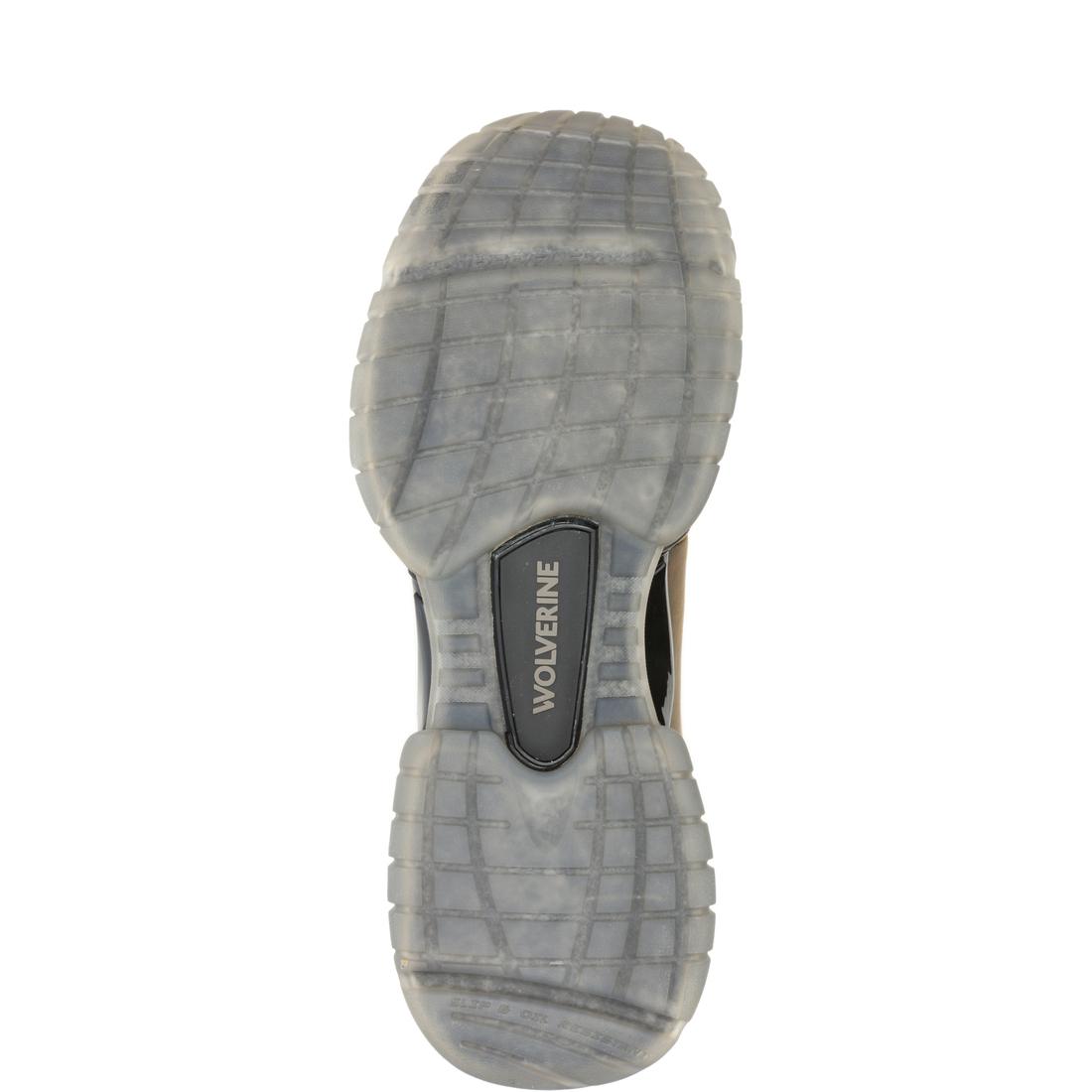 Wolverine I-90 Rush Max Waterproof Soft-Toe Work Boot Dark Coffee W250054 Sole Image