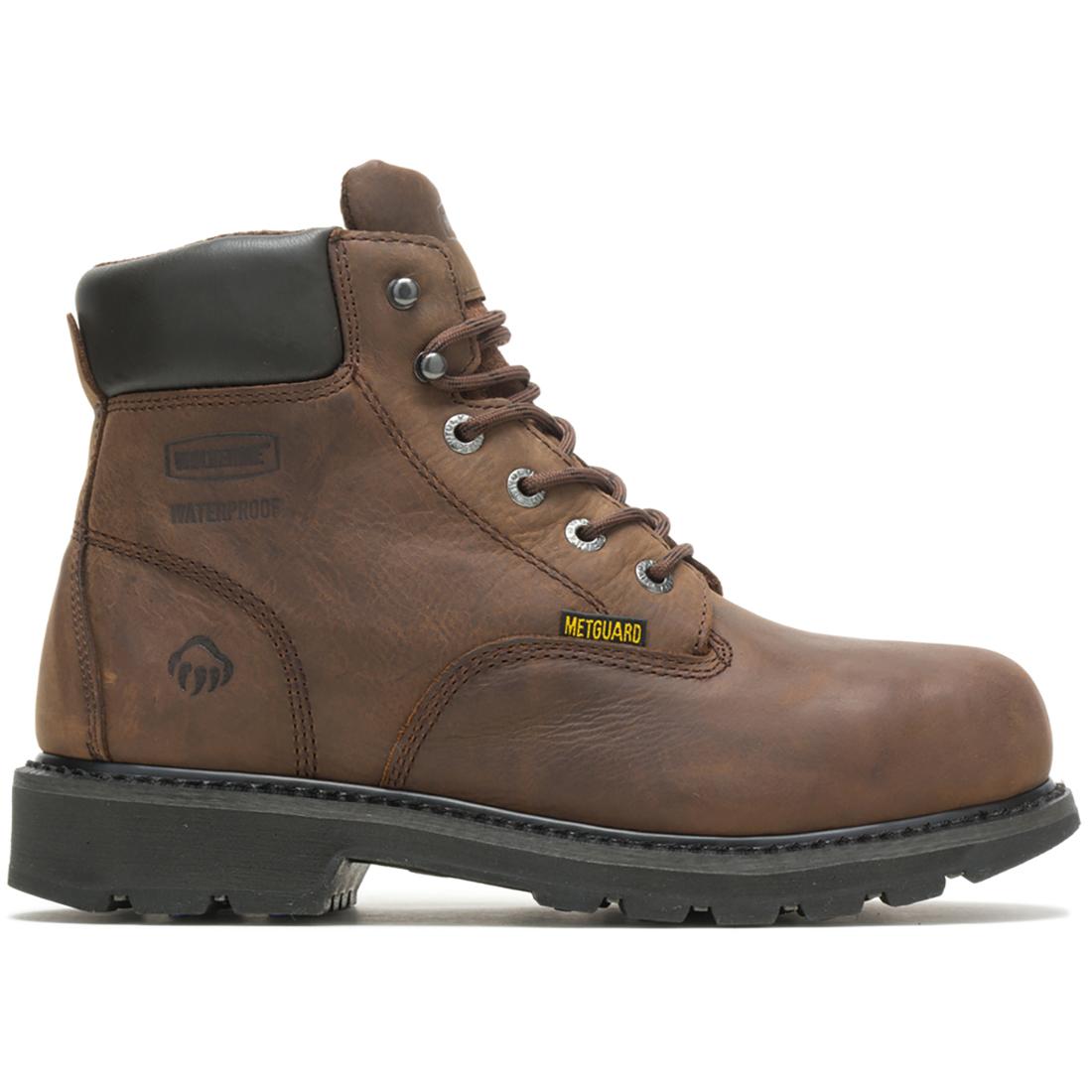 Wolverine McKay Met Guard 6" Waterproof Steel-Toe Work Boot Profile View