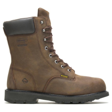 Wolverine McKay Met 8" Waterproof Steel-Toe Work Boot Profile View