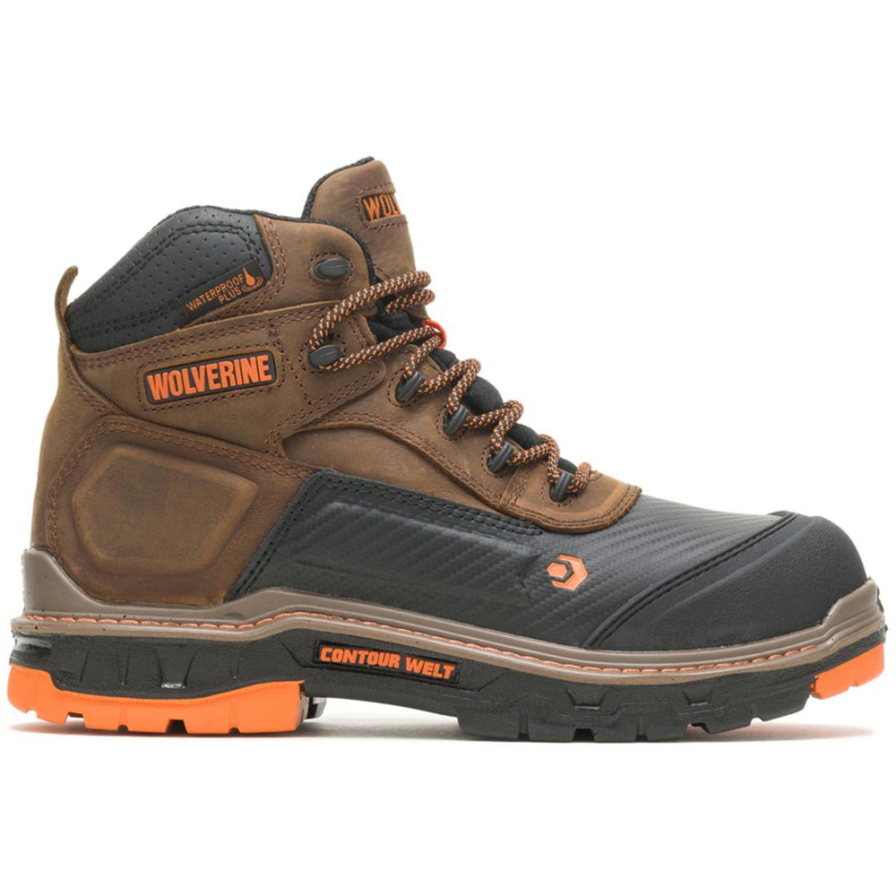 Wolverine Overpass 6" CarbonMax Waterproof Work Boot Profile View