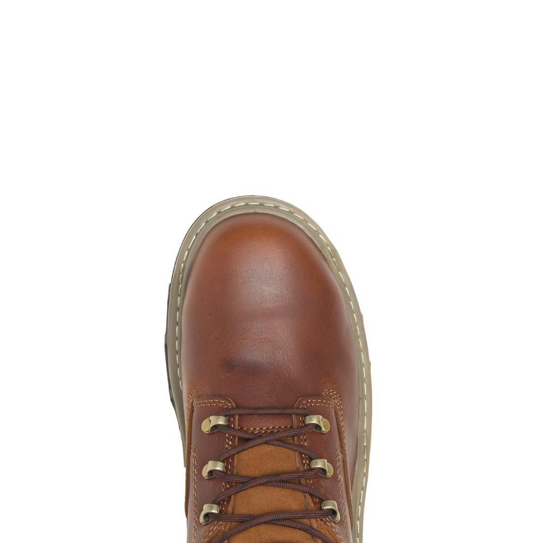 Wolverine Raider DuraShocks® 6" Soft Toe Work Boot – Peanut Soft-Toe,W210057 Upper Image