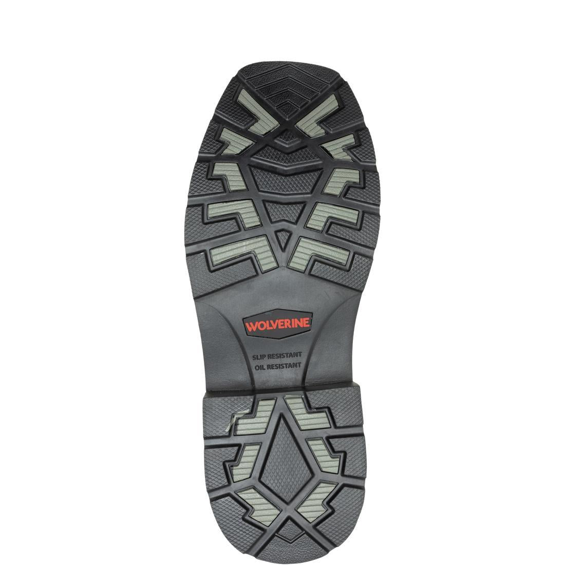 Wolverine Rancher Eagle Steel-Toe Waterproof Pull-On Wellington Work Boot Gravel Steel-Toe,W231122 Sole Image