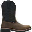 Wolverine Rancher Flag LX Steel-Toe Pull-On Wellington Work Boot Black Profile View
