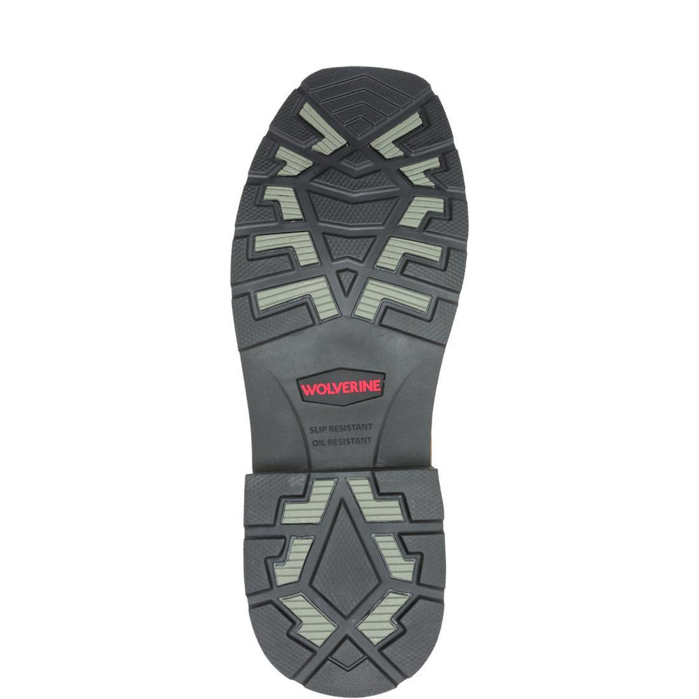 Wolverine Rancher Flag LX Steel-Toe Pull-On Wellington Work Boot Brown Steel-Toe,W241184 Sole Image