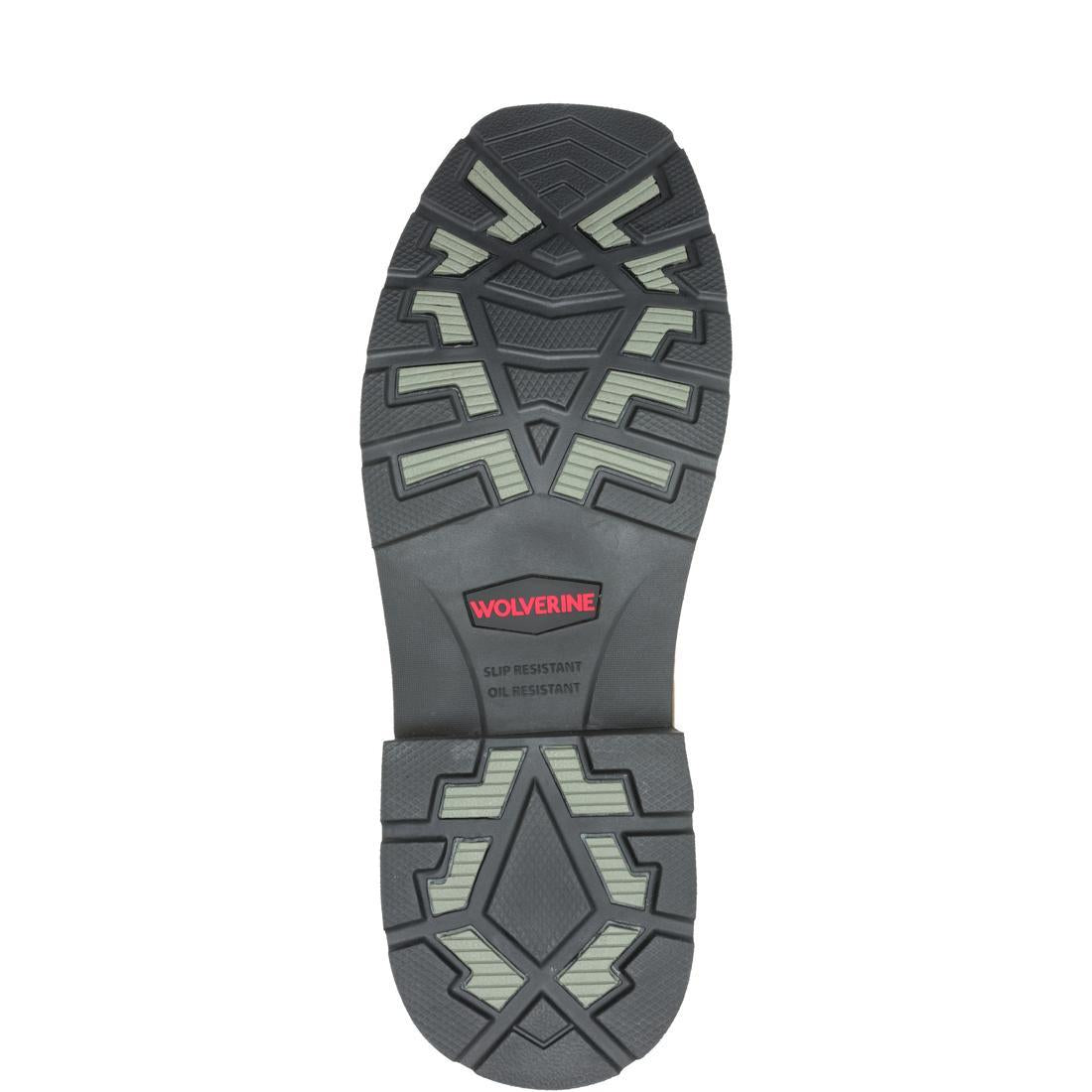 Wolverine Rancher Flag LX Steel-Toe Pull-On Wellington Work Boot Brown Steel-Toe,W241184 Sole Image