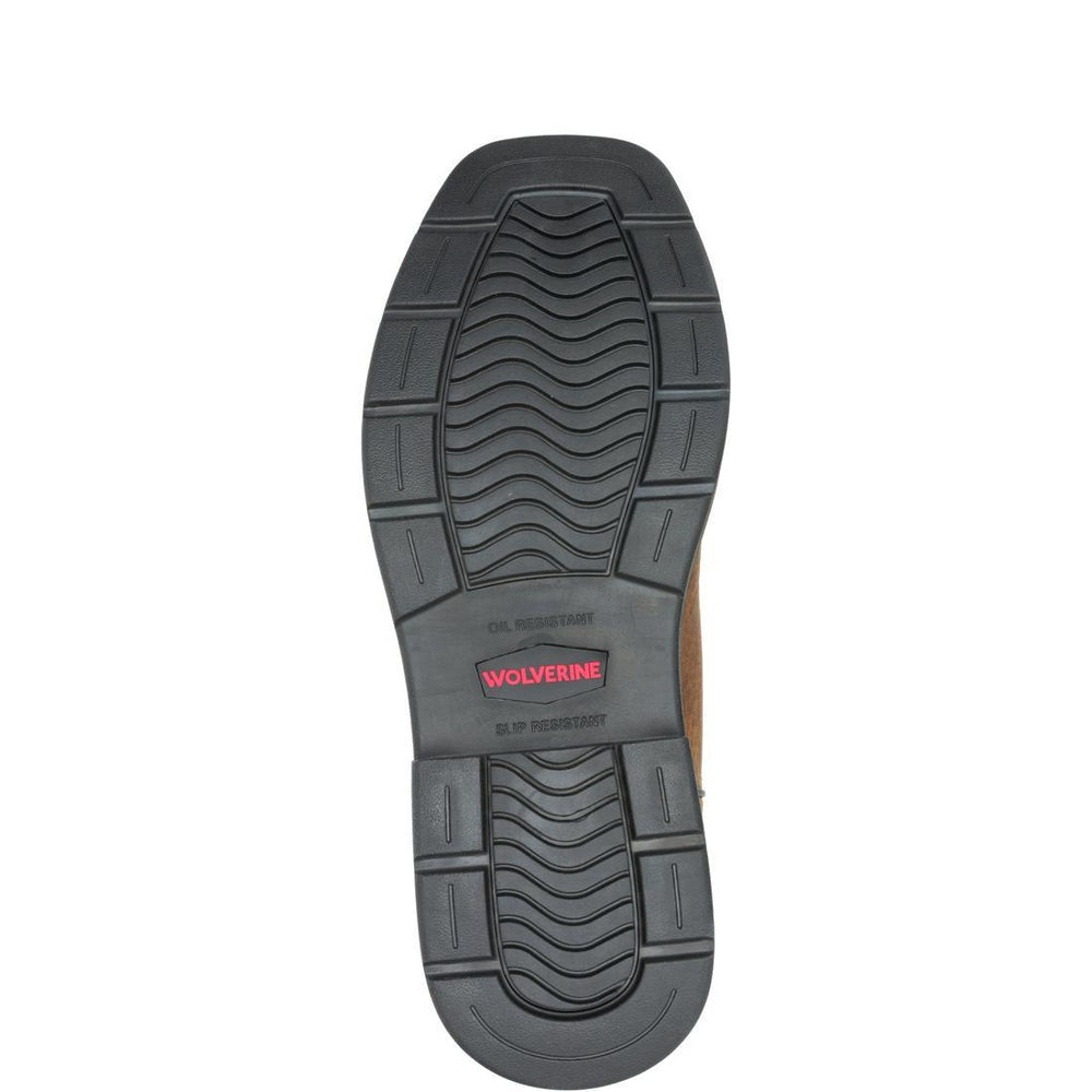 Wolverine Rancher Flag Steel-Toe Pull-On Wellington Work Boot Mexico Flag W241183 Sole Image