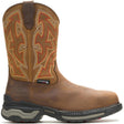 Wolverine Rancher Inf Pl CarbonMax Pull-On Work Boot Caramel Profile View