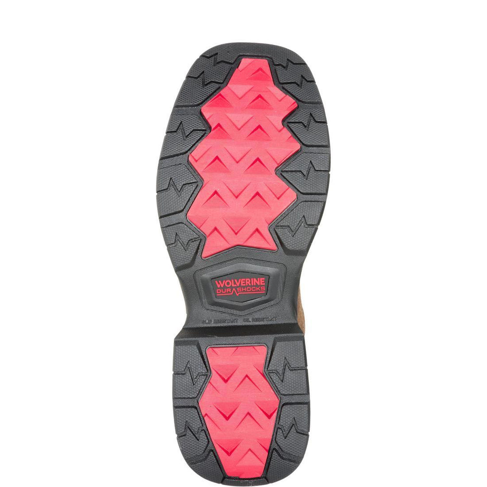 Wolverine Rancher Inf Pl CarbonMax Pull-On Work Boot Caramel W251114 Sole Image