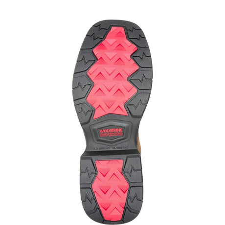 Wolverine Rancher Inf Pl CarbonMax Pull-On Work Boot Caramel W251114 Sole Image