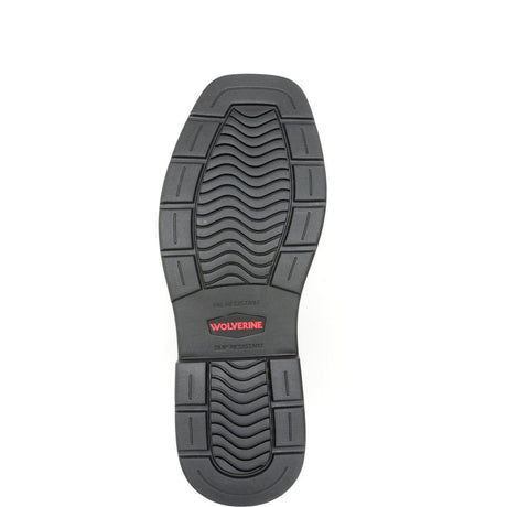 Wolverine Rancher Level Soft-Toe Pull-On Work Boot Dark Coffee W250069 Sole Image