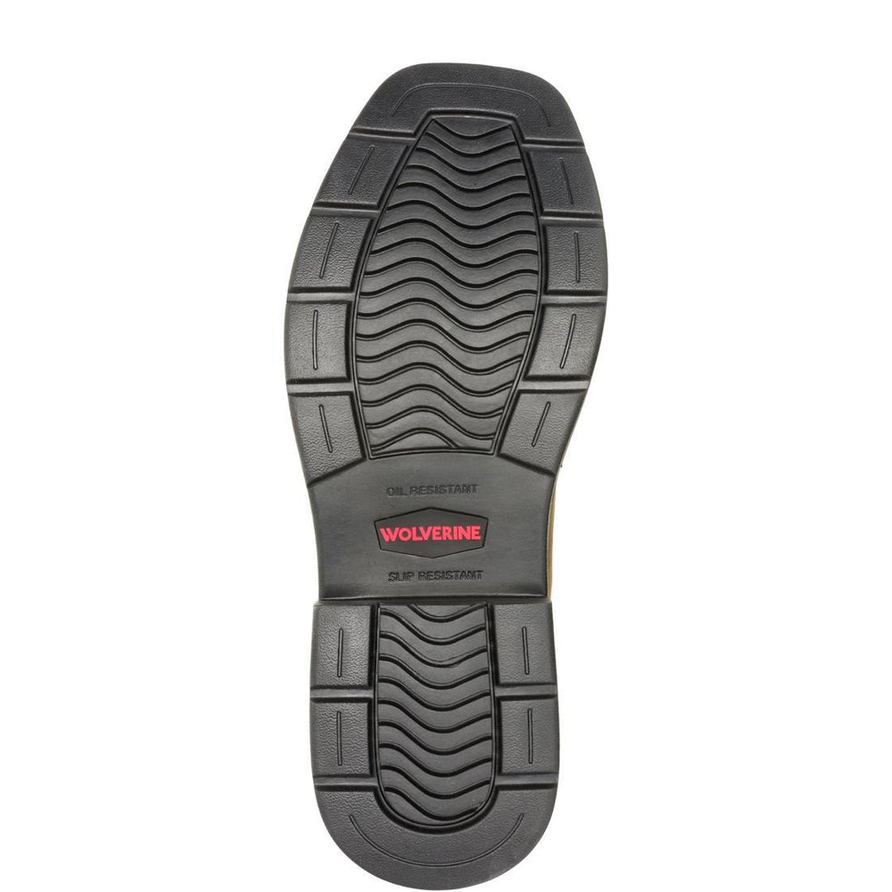 Wolverine Rancher Level Steel-Toe Pull-On Wellington Work Boot Charcoal Grey Steel-Toe,W251044 Sole Image