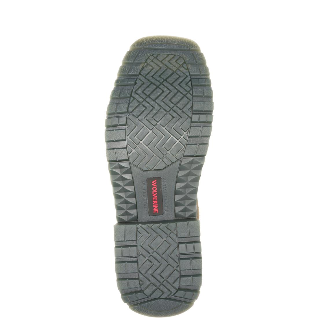 Wolverine Rancher Pro Hyprest Soft-Toe Pull-On Wellington Work Boot Titanium Soft-Toe,W250030 Sole Image