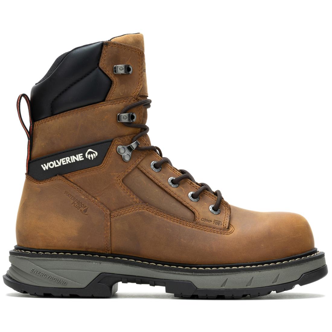 Wolverine ReForce EnergyBound™ 8" Waterproof CarbonMax® Work Boot Profile View