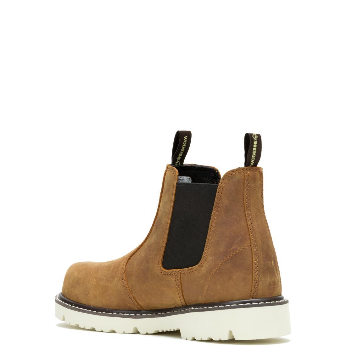 Wolverine Revival Women's Composite-Toe Chelsea Work Boot W241148 Heel Image