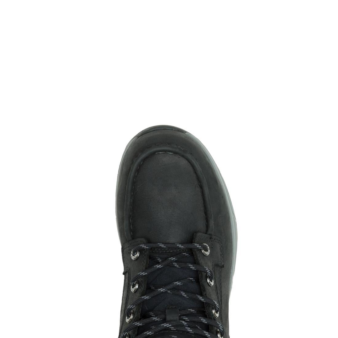 Wolverine Ride Wedge EnergyBound Moc Toe 6" Soft-Toe Work Boot Black W241152 Upper Image