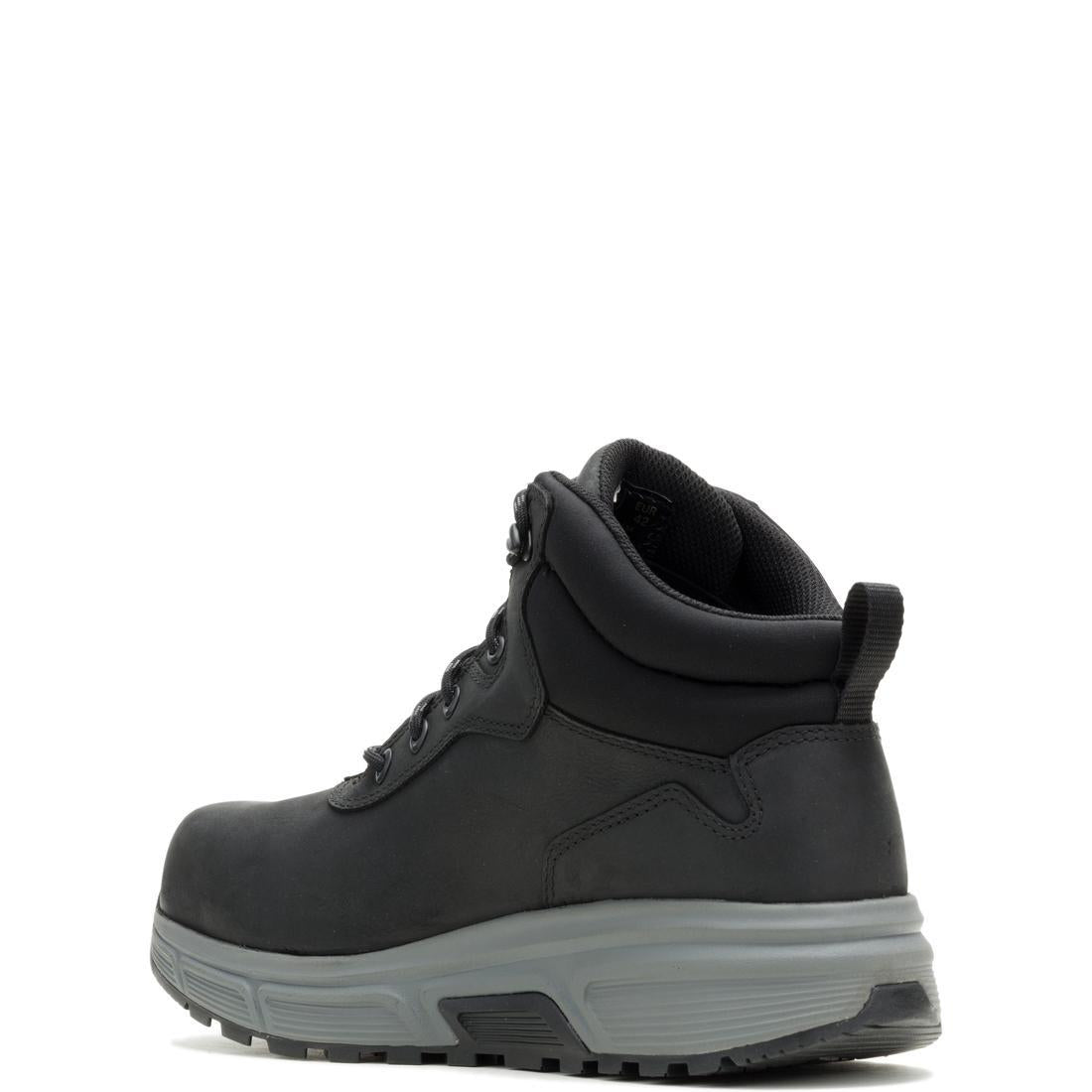 Wolverine Ride Wedge EnergyBound 6" CarbonMax Work Boot Black W251134 Heel Image