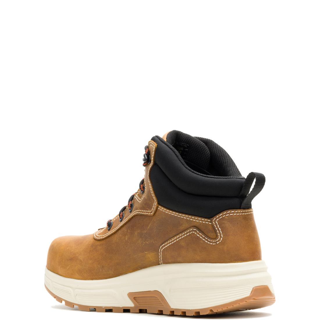 Wolverine Ride Wedge EnergyBound 6" CarbonMax Work Boot W251095 Heel Image