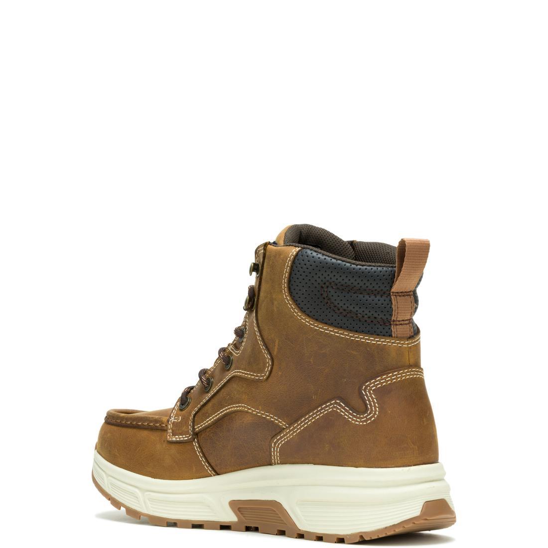 Wolverine Ride Wedge EnergyBound 6" Moc-Toe Soft-Toe Work Boot Soft-Toe,W240039 Heel Image