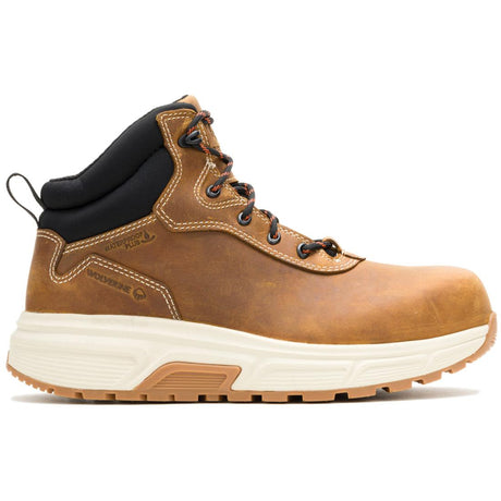 Wolverine Ride Wedge EnergyBound 6" Soft-Toe Work Boot Profile View