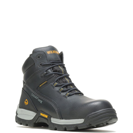 Wolverine Tarmac Reflective Waterproof Composite-Toe Work Boot Black W10304 Medial Image